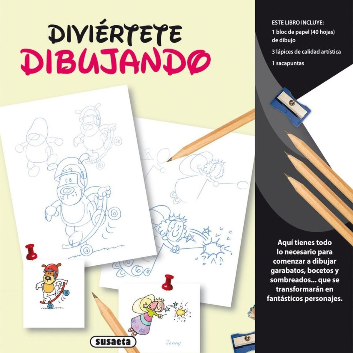 SUSAETA - Diviértete Dibujando. Incluye Accesorios