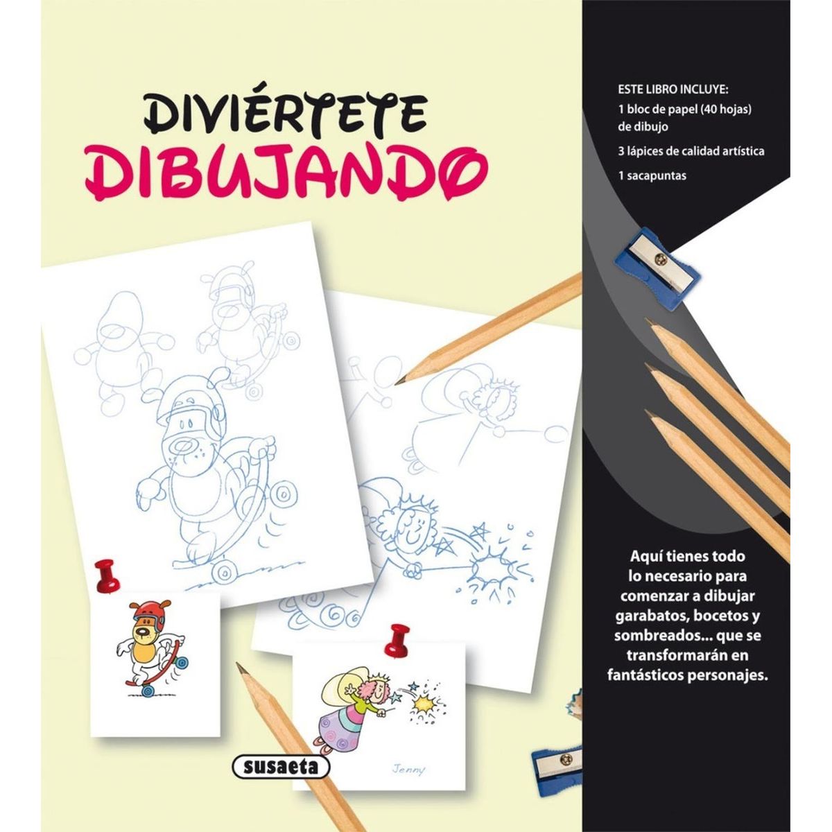 SUSAETA - Diviértete Dibujando. Incluye Accesorios