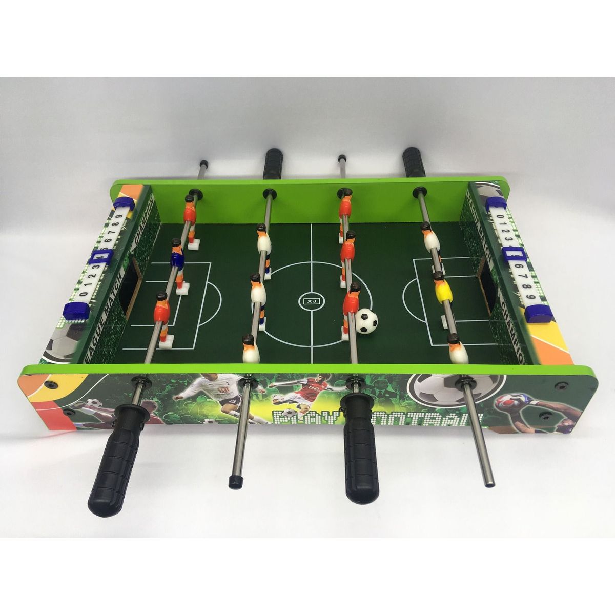 GENERICO - Futbolin futbolito De Madera Juego De Mesa 50cm Largo