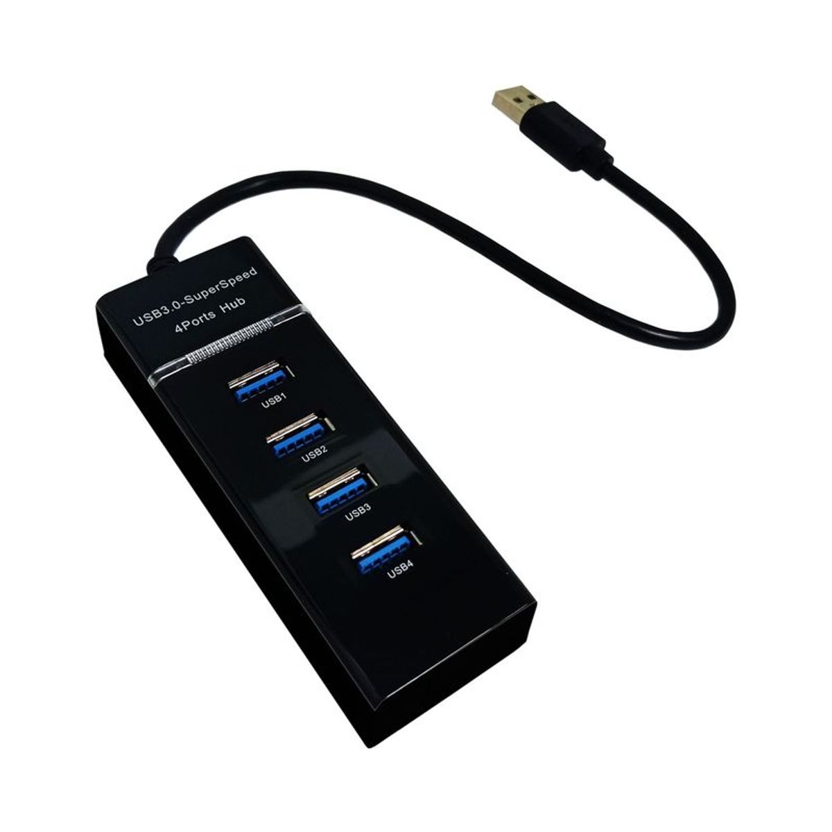 GENERICO - Hub super veloz usb 3.0 multiplicador 4 puertos multipuerto