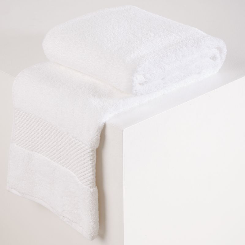 DISTRIHOGAR - Toalla de Cuerpo Hydra 630gr Blanca 70 x 140