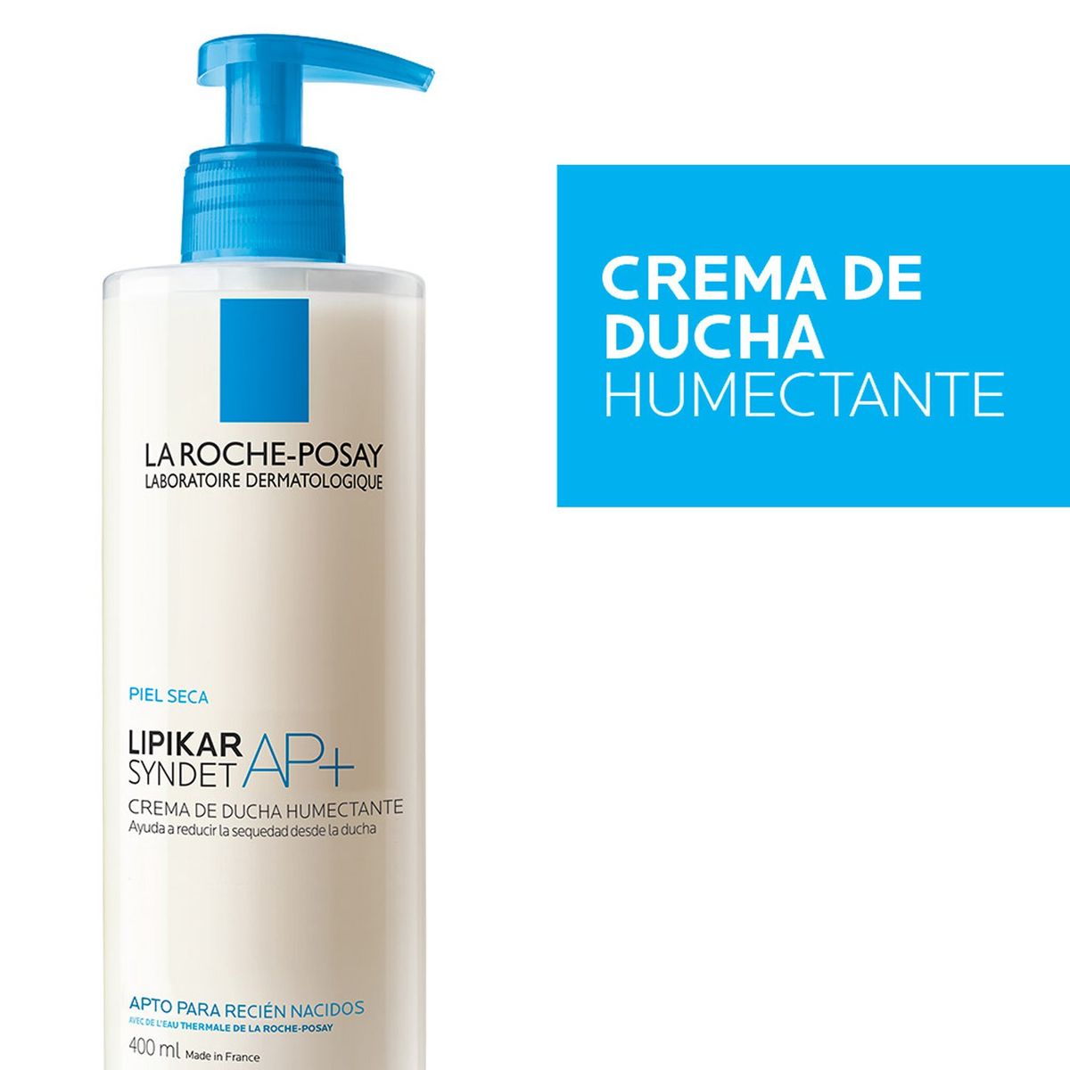 LA ROCHE POSAY - Gel/Crema De Ducha La Roche Posay Lipikar Syndet Ap+ 400 Ml
