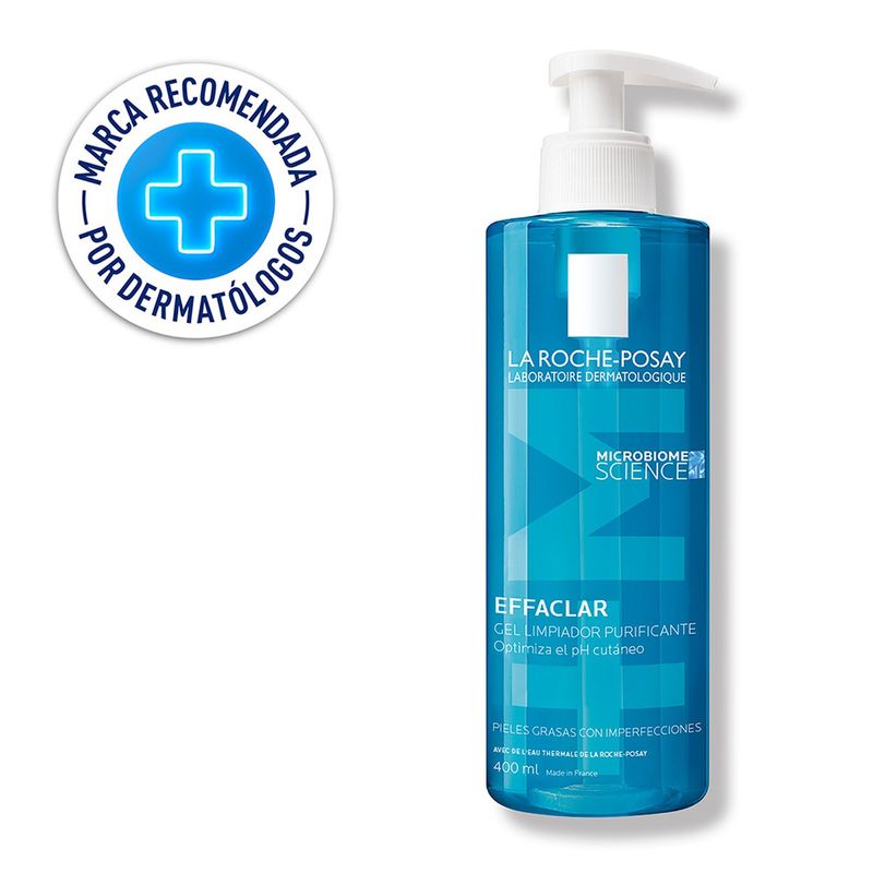 LA ROCHE POSAY - Gel Espumoso anti imperfecciones La Roche Posay Effaclar +M Piel grasa 400ml