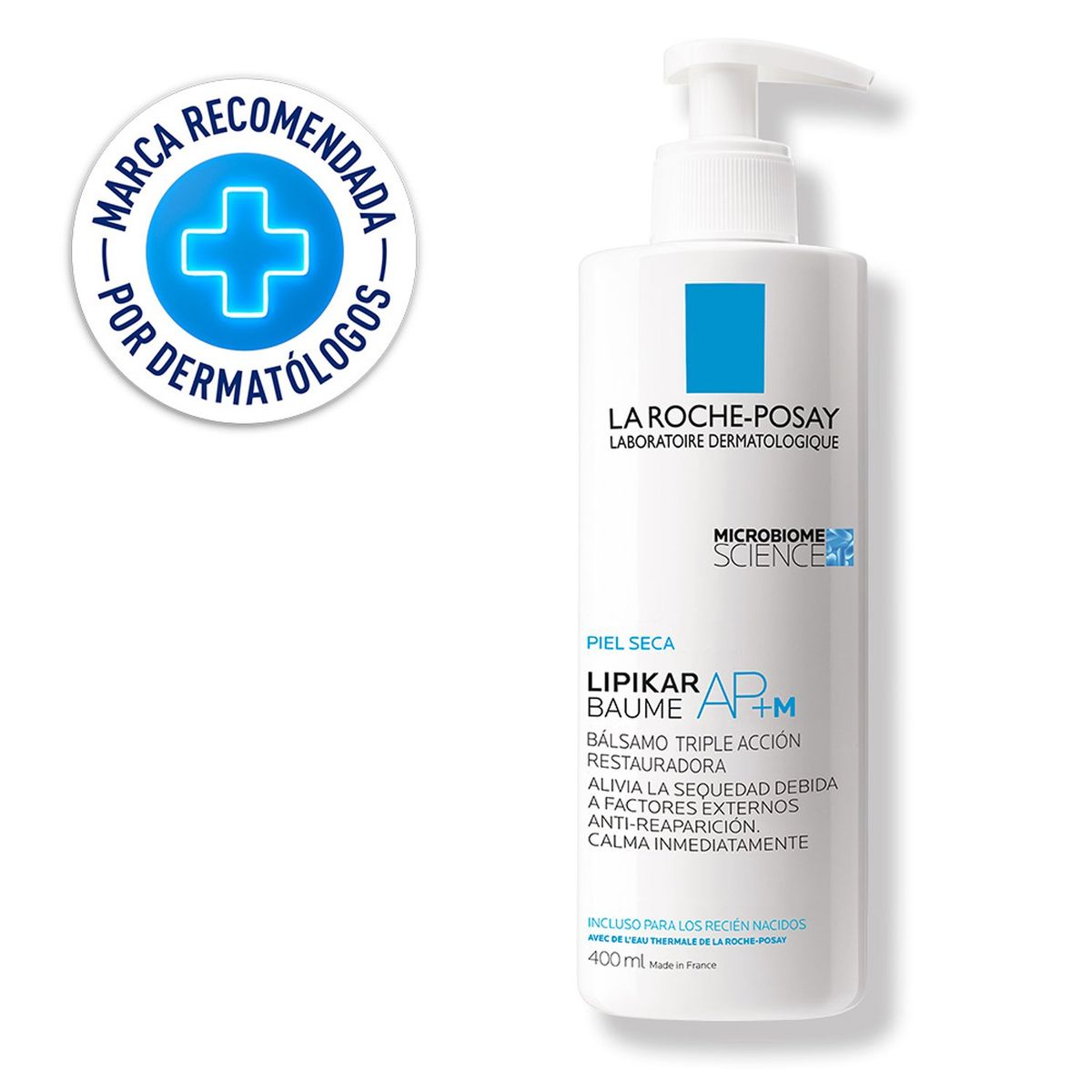 LA ROCHE POSAY - Hidratante Corporal La Roche Posay Lipikar Baume Ap + M  400 Ml 