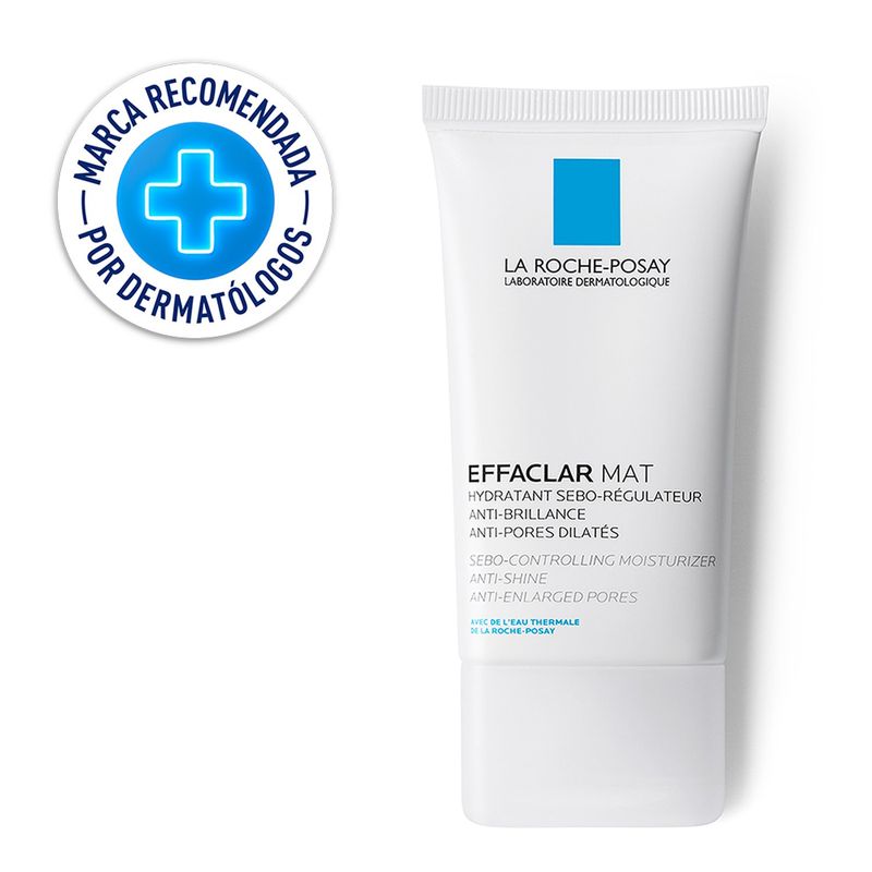 LA ROCHE POSAY - Hidratante Facial Matificante La Roche Posay Effaclar Mat 40Ml