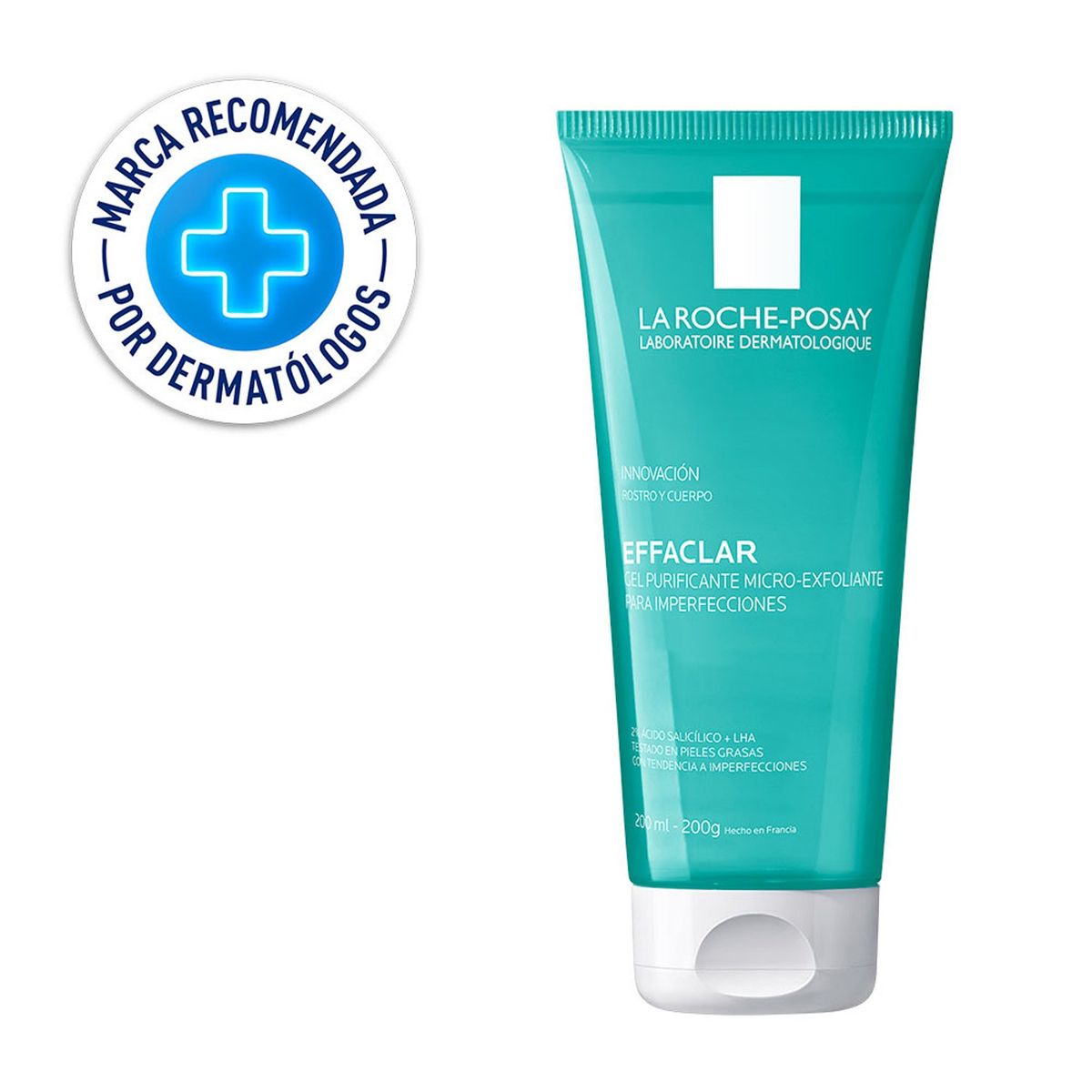 LA ROCHE POSAY - Gel Purificante Micro Exfoliante La Roche Posay Effaclar 200Ml
