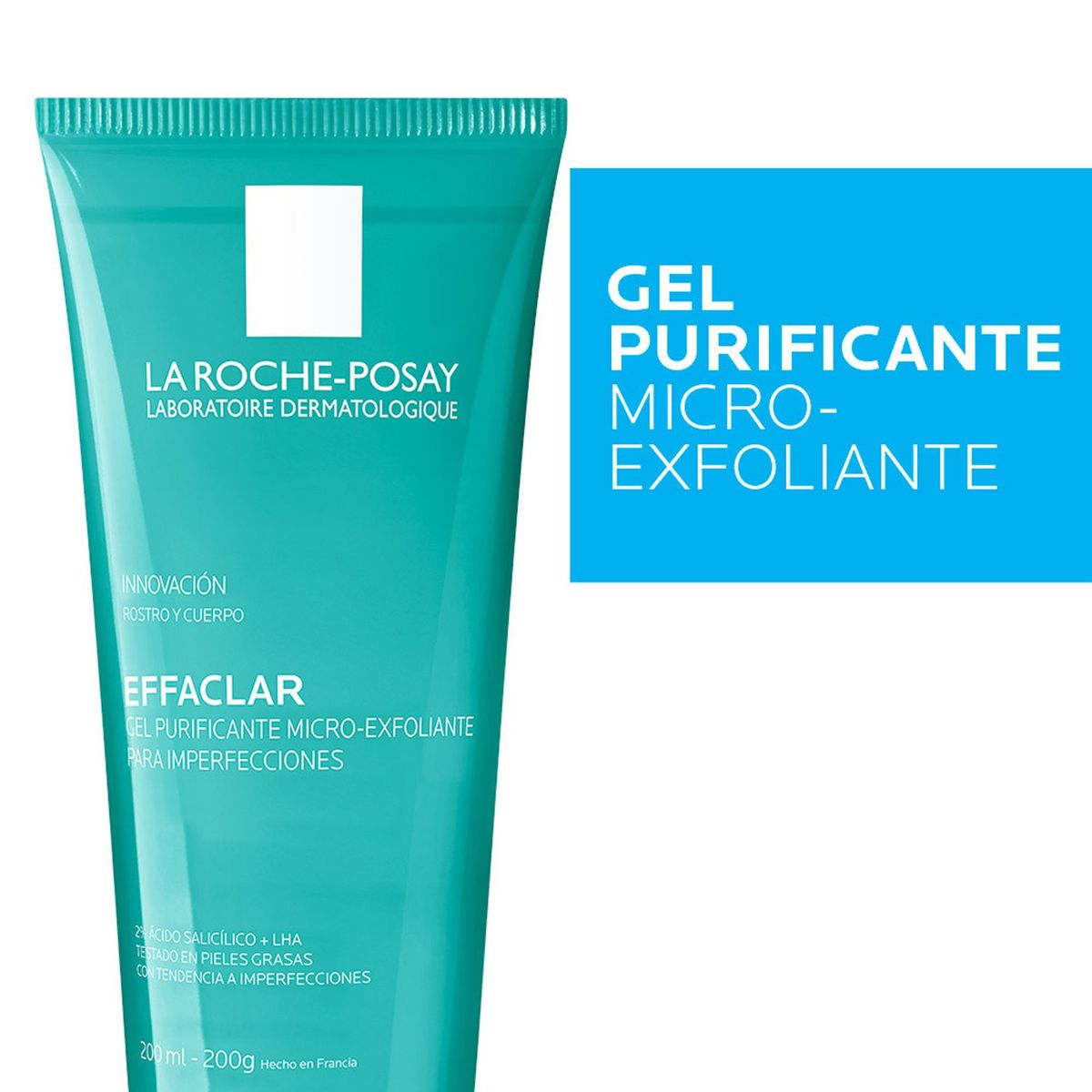 LA ROCHE POSAY - Gel Purificante Micro Exfoliante La Roche Posay Effaclar 200Ml