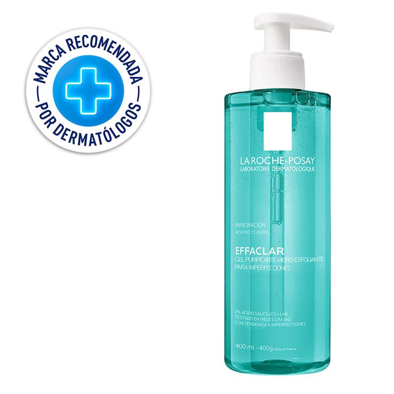 LA ROCHE POSAY - Gel Purificante Micro Exfoliante La Roche Posay Effaclar 200Ml
