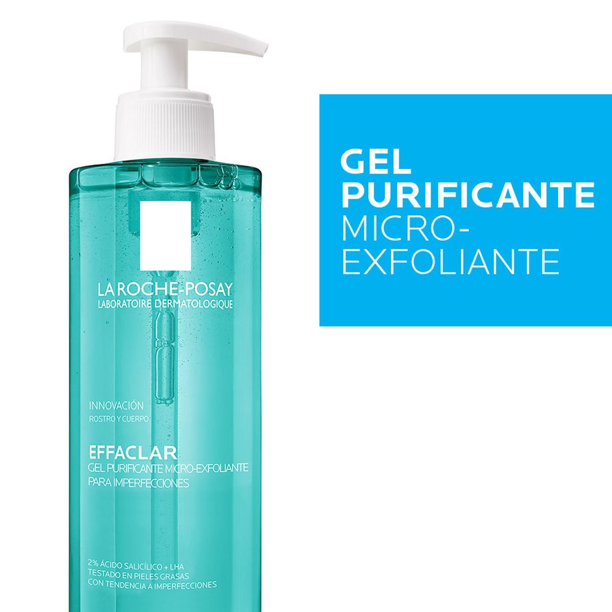 LA ROCHE POSAY - Gel Purificante Micro Exfoliante La Roche Posay Effaclar 200Ml

