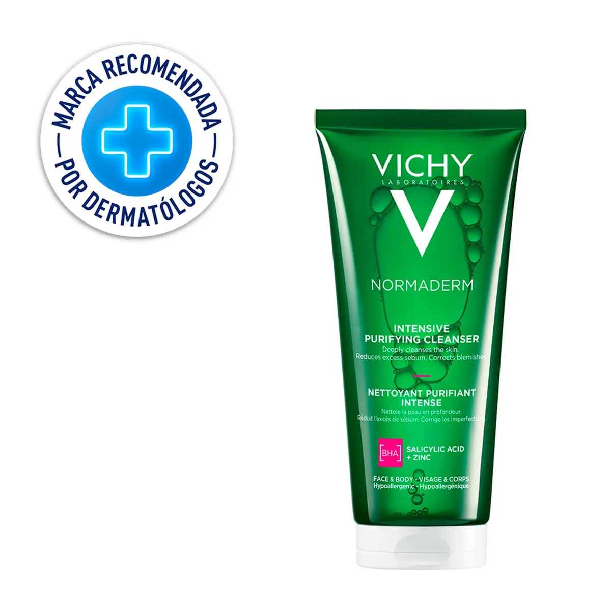 VICHY - Limpiador Vichy Normaderm Gel Limpiador Purificante 200ml