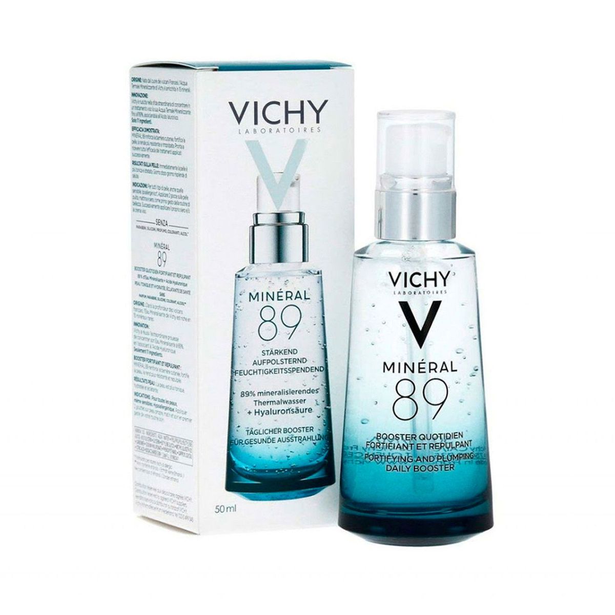 VICHY - Sérum Hidratante Vichy Mineral 89 Booster con Ácido Hialurónico 50ml 