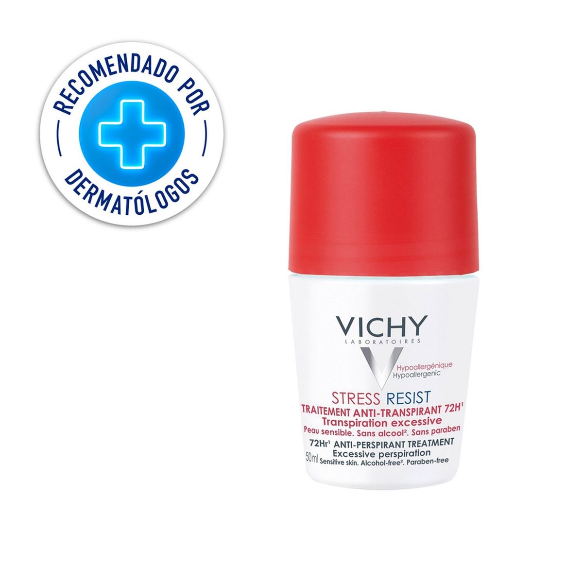 VICHY - Desodorante Anti-transpirante Vichy Roll- On Deo Roll-On Stress Resist 72 Hr 50 ml
