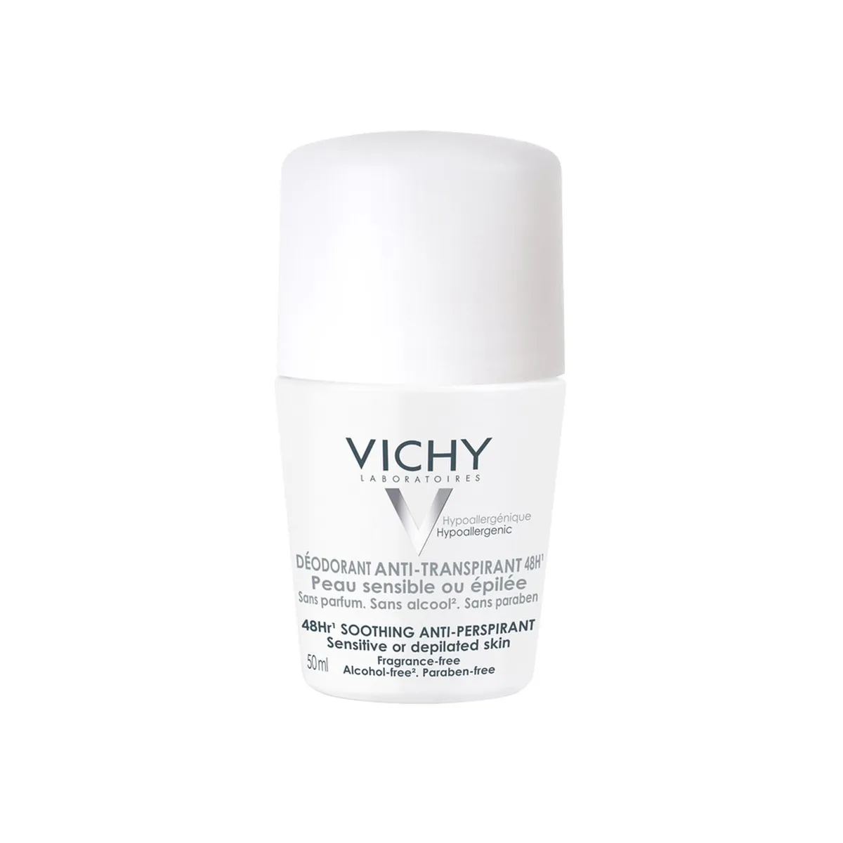 VICHY - Desodorante Anti Transpirante Vichy Deo Roll-On Piel Sensible 48 Hr 50 ml