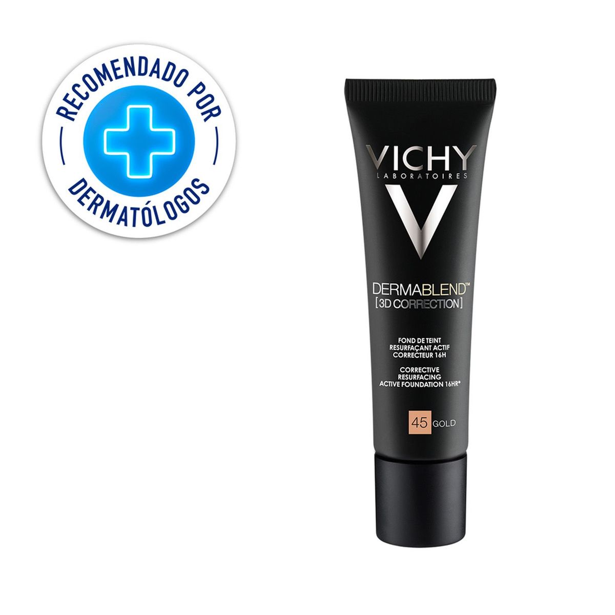 VICHY - Base de Maquillaje Dermablend Corrección 3D Vichy para Piel Normal 30 ml