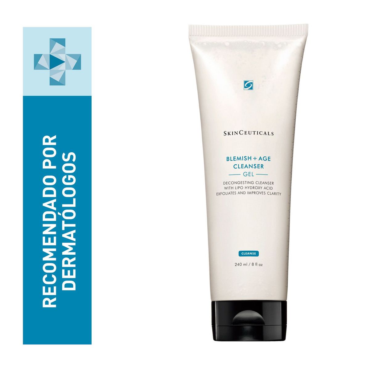 SKINCEUTICALS - Gel limpiador y exfoliador: Blemish & Age Cleanser Gel 240 Ml