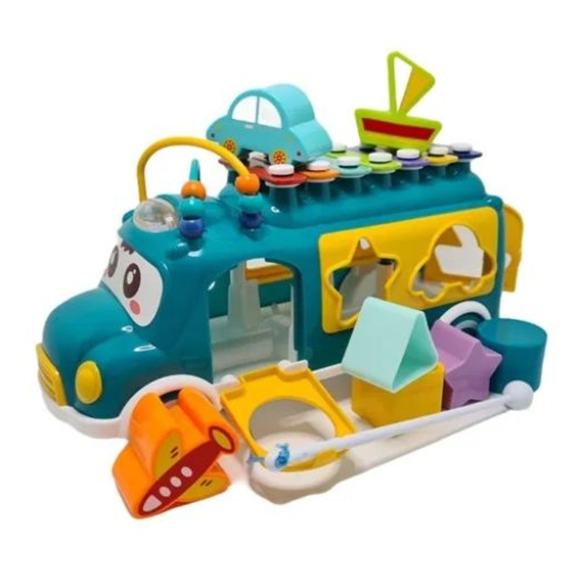 GENERICO - Bus xilófono didáctico marimba juguete bebe infantil encajar