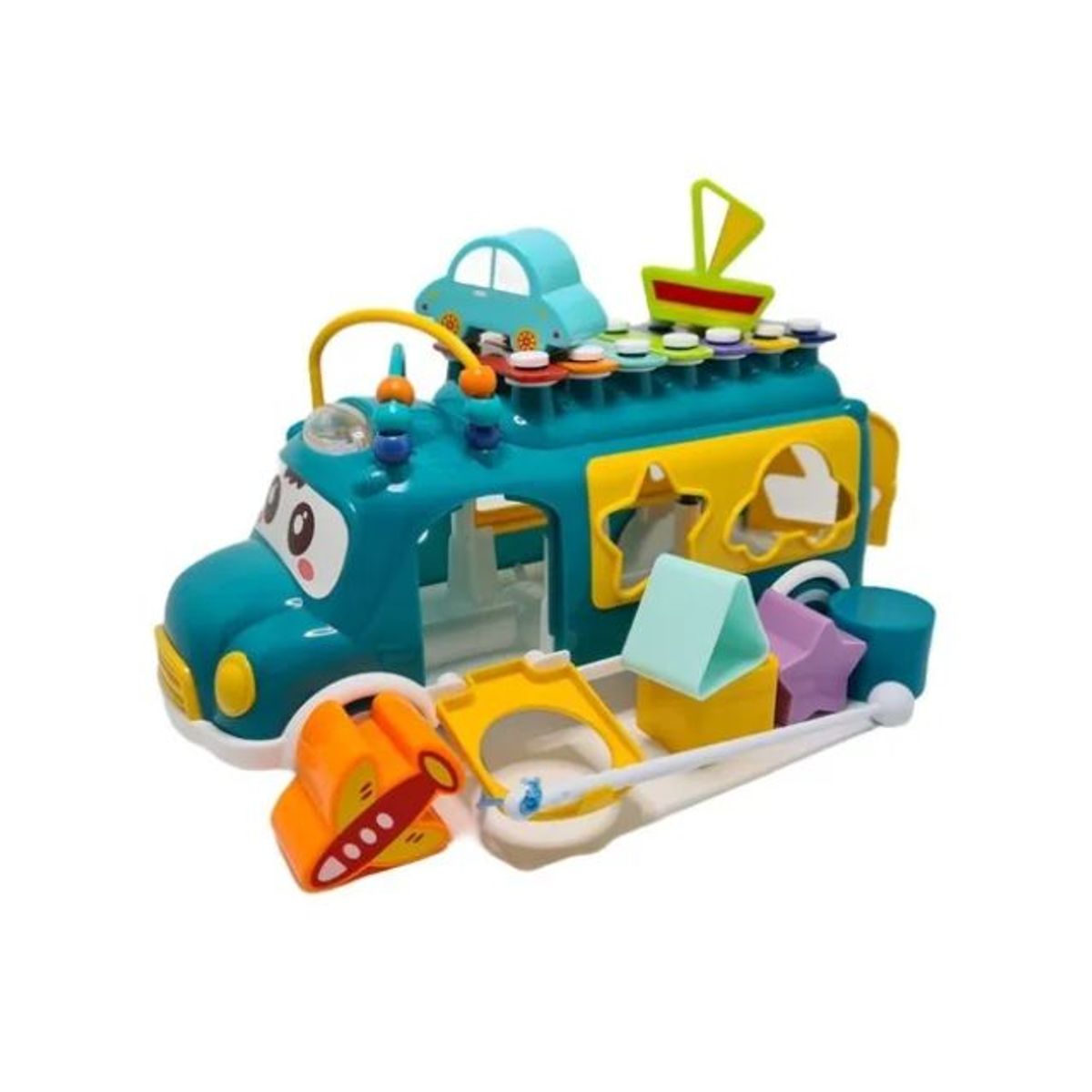 GENERICO - Bus xilófono didáctico marimba juguete bebe infantil encajar