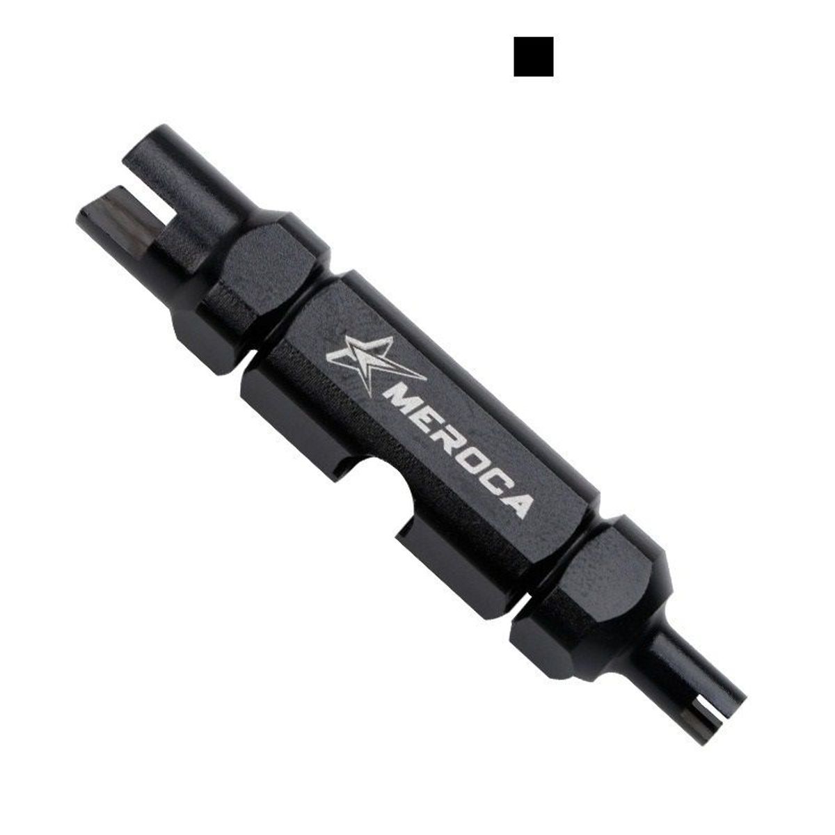 GENERICO - Extractor Válvula Gusanillo Neumático Bicicleta color negro