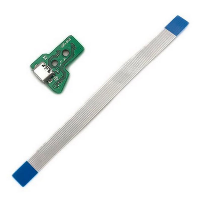 GENERICO - Pin Puerto de Carga + Cinta Compatible con Sony PS4 JDM 055.