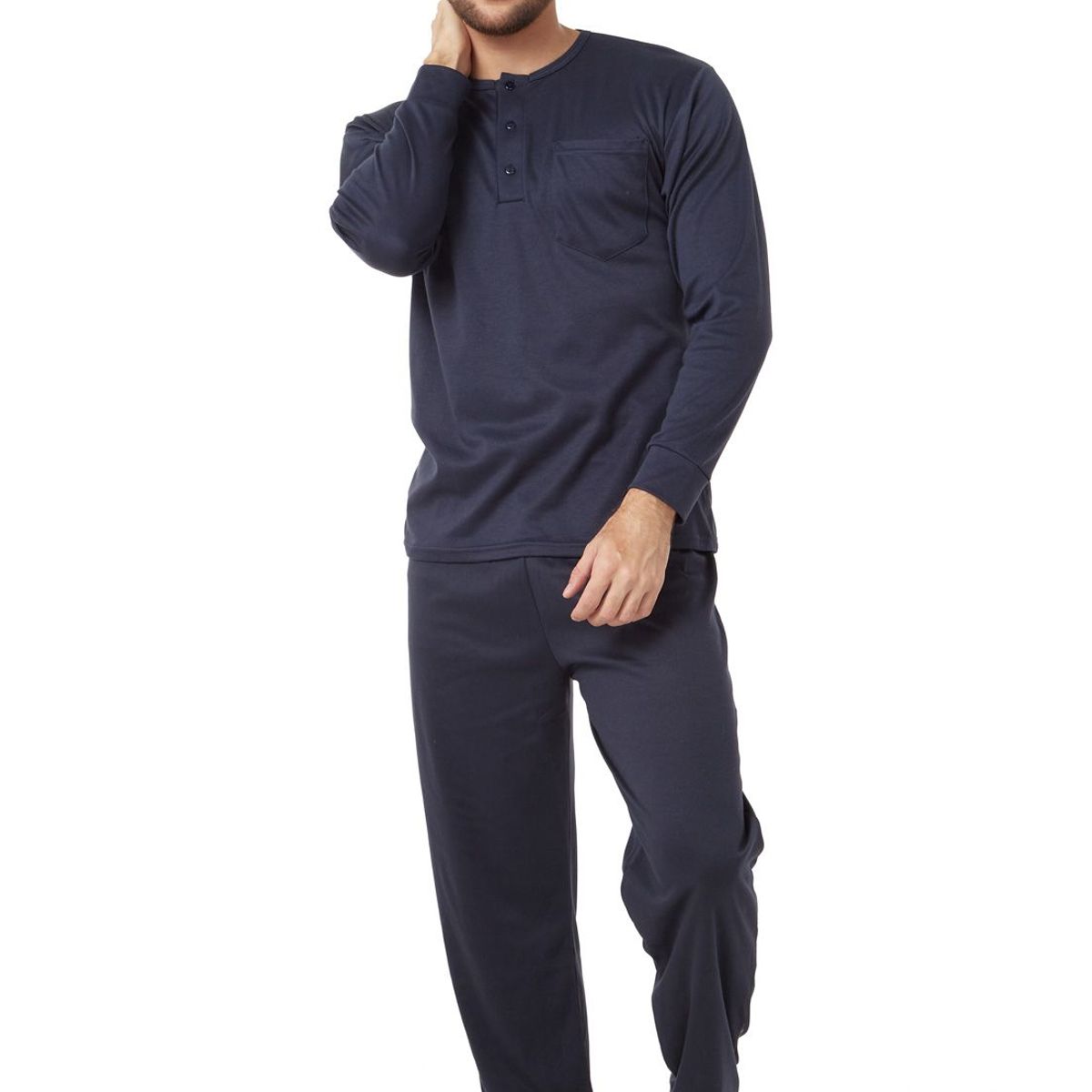 SANTANA - Pijama Hombre Manuel Azul