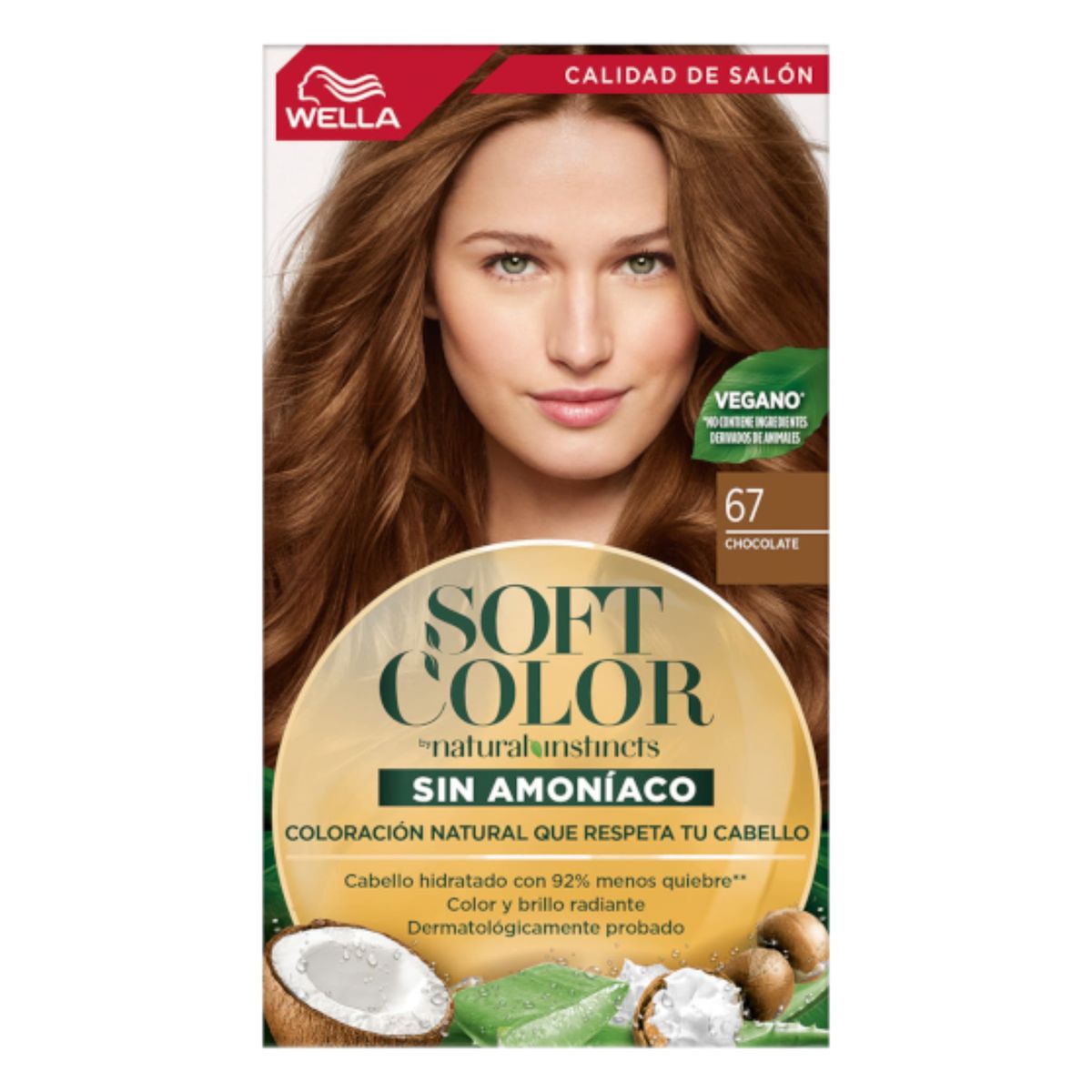 WELLA - Tinte Wella Soft Color Sin Amoniaco  67 - Chocolate