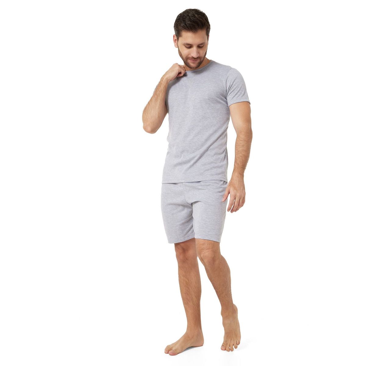 SANTANA - Pijama Hombre Roger Gris Claro