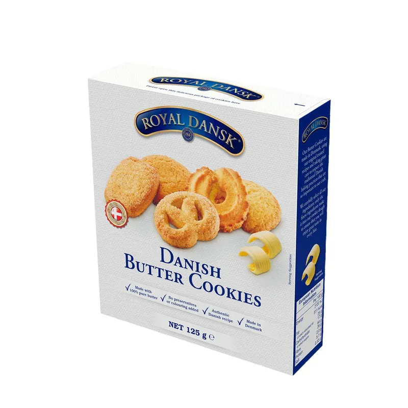 GENERICO - Galletas Navideñas Danesas Royal Dansk Butter Cookies 125 gr.