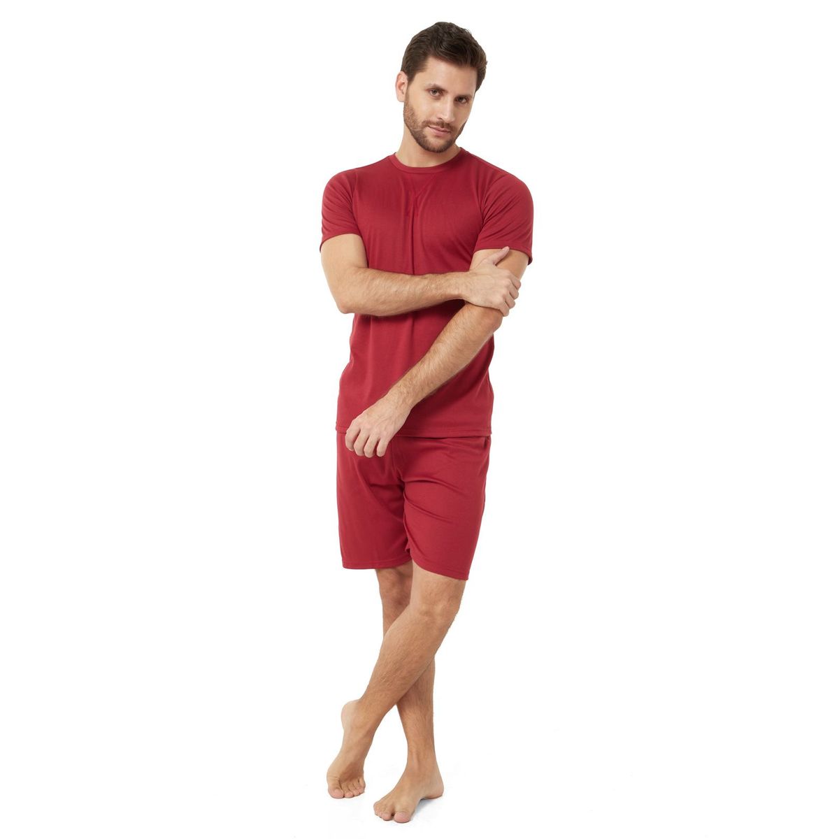 SANTANA - Pijama Hombre Roger Vinotinto