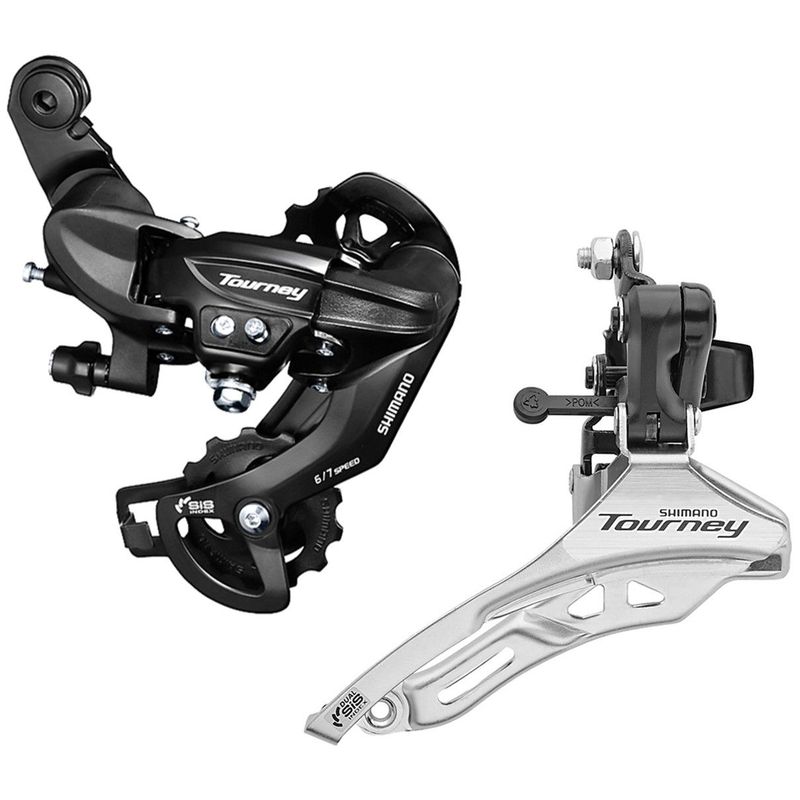 SHIMANO - Grupo Bicicleta Shimano Tourney Tensor Y Descarrilador 6 7 V