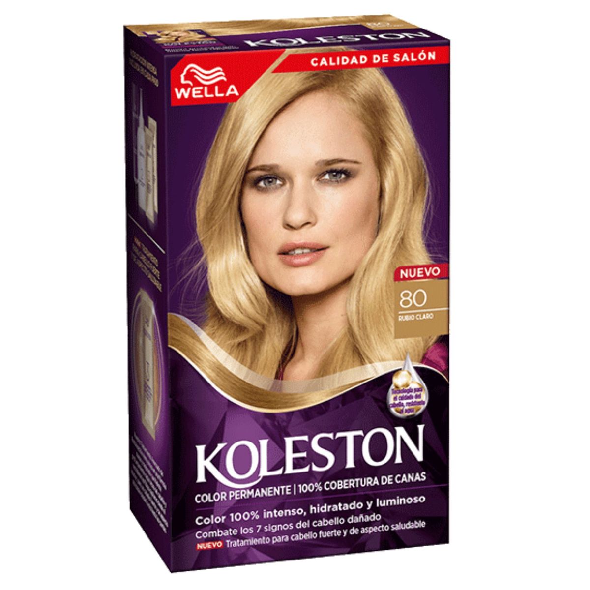 WELLA - Tinte Wella Koleston 50ml  80 - Rubio Claro