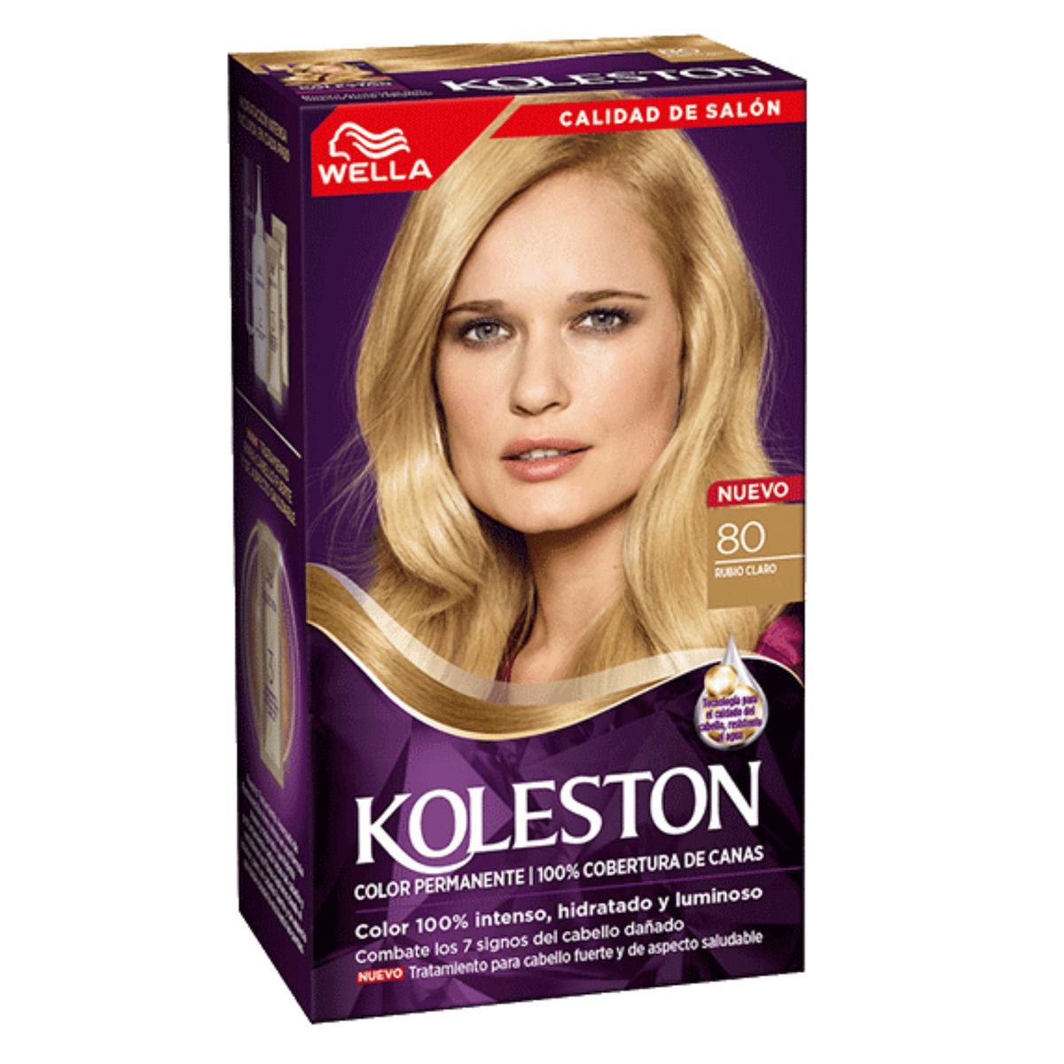 WELLA - Tinte Wella Koleston 50ml  80 - Rubio Claro