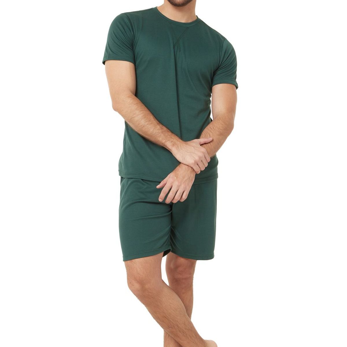 SANTANA - Pijama Hombre Roger Verde