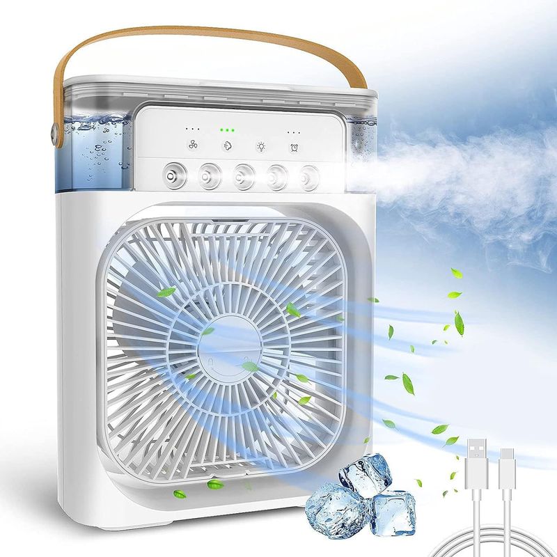 ONE PIXEL - Aire Acondicionado Portátil Evaporativo 4 En 1 ONE PIXEL-