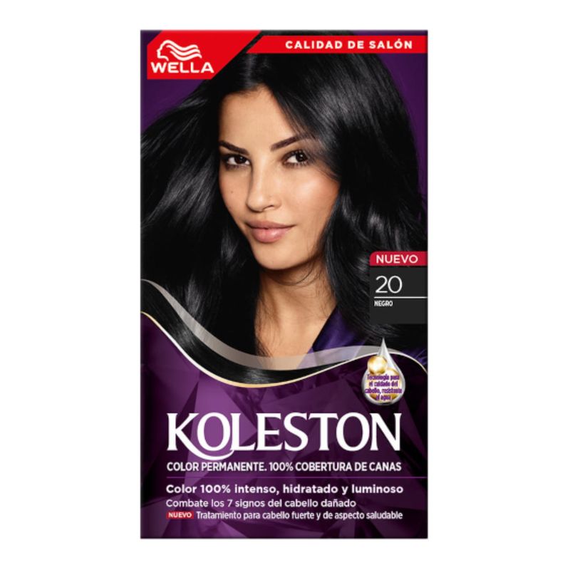 WELLA - Tinte Wella Koleston 50ml  20 - Negro
