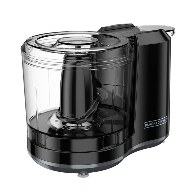 BLACK+DECKER - Picatodo Procesador One Touch Black+Decker de 1.5 Tazas HC150B