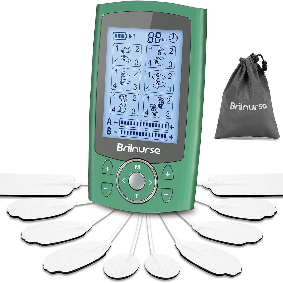 TENS - Estimulador Muscular Tens Y Ems Alivio de Dolor - Gimnasia Pasiva