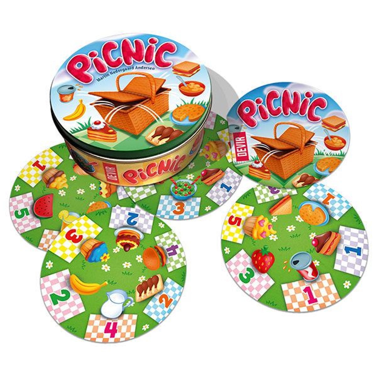 DEVIR - Juego de Mesa Picnic - Devir
