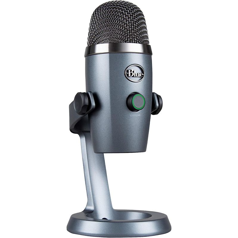 LOGITECH - Micrófono Blue Yeti Series Yeti Nano Condensador gris  988-000508