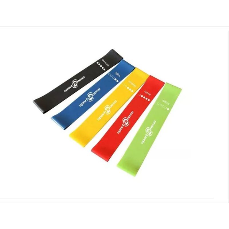 SPORT FITNESS - Set De Banda Elásticas X 5 Sport Fitness