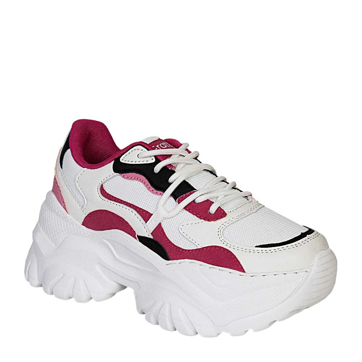 FRATTINI BELA - Tenis de Mujer marca FRATTINI BELA en Color BLANCO FUCSIA  / TENIS AW2