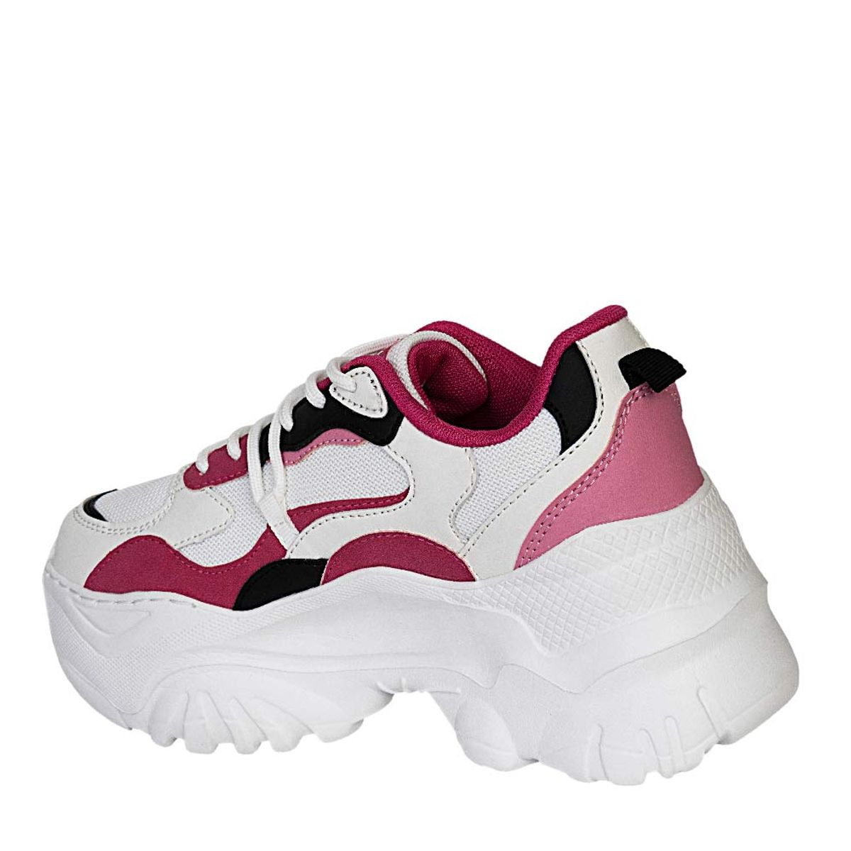 FRATTINI BELA - Tenis de Mujer marca FRATTINI BELA en Color BLANCO FUCSIA  / TENIS AW2