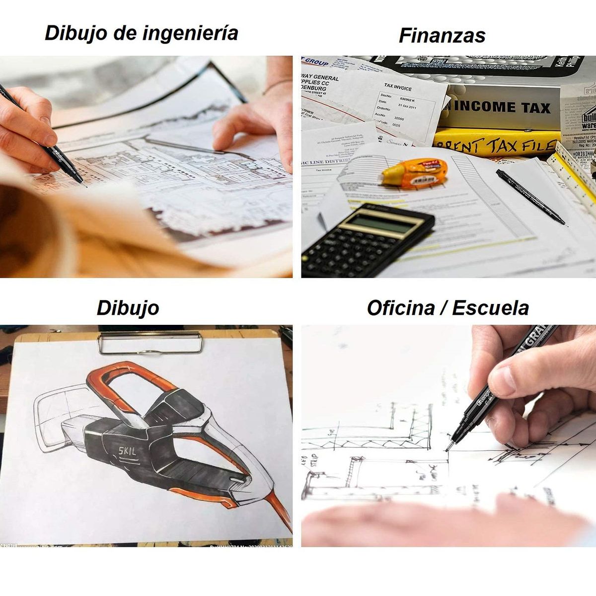 MICRO - Rapidógrafo, Micrón X 12 Unds