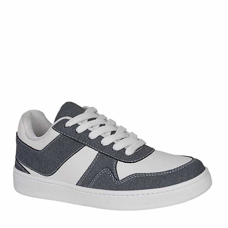 FRATTINI BELA - Tenis de Mujer marca FRATTINI BELA en Color BLANCO AZUL  / TENIS CARME