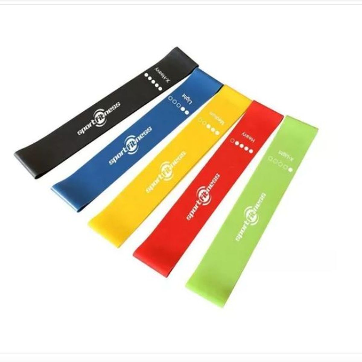 SPORT FITNESS - Set De Banda Elásticas X 5 Sport Fitness