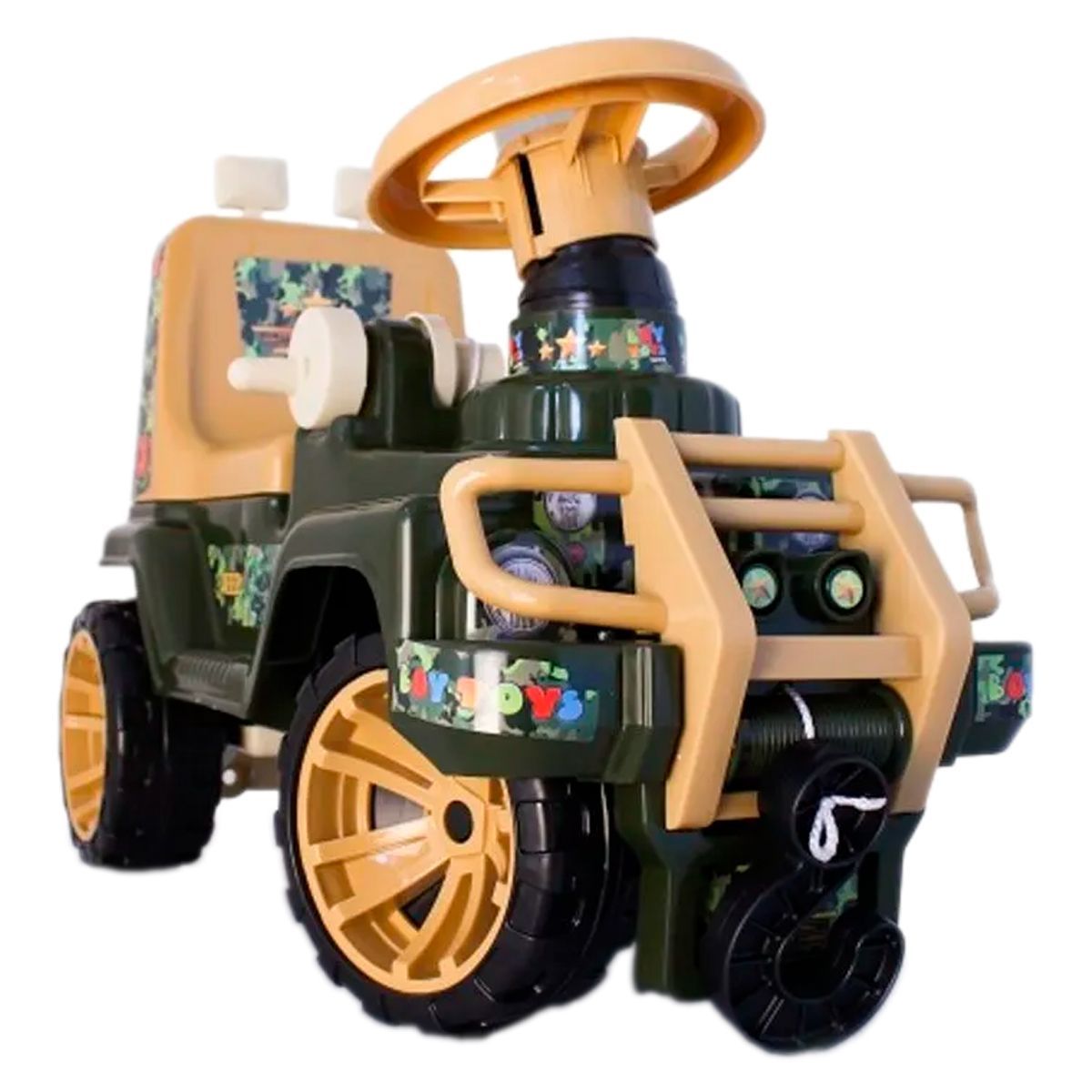 GENERICO - Montable Jeep Jungla Carro Juguete Niños Nuevo Original