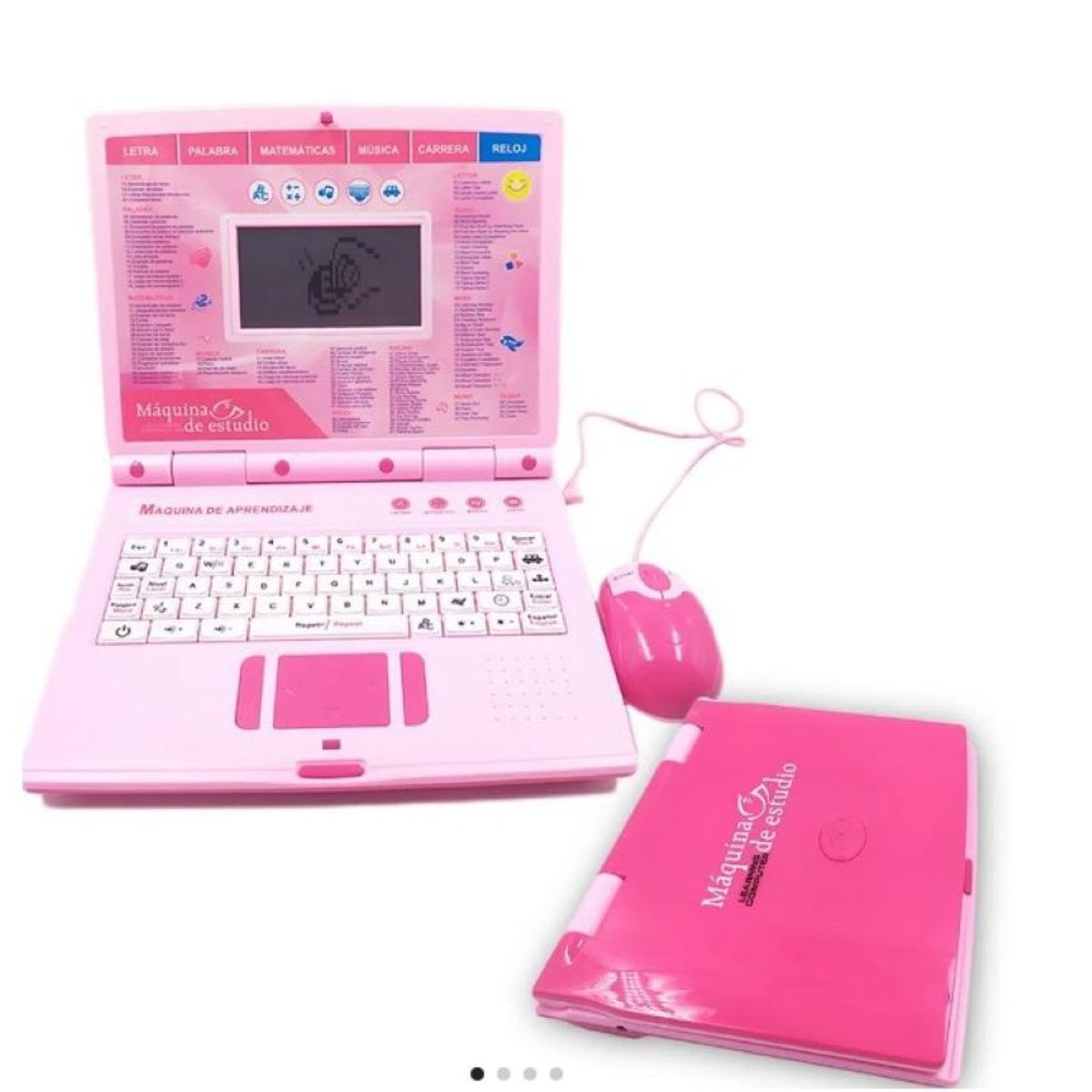 GENERICO - Computador Didactico 130 Funciones Ingles Español Niña Niño