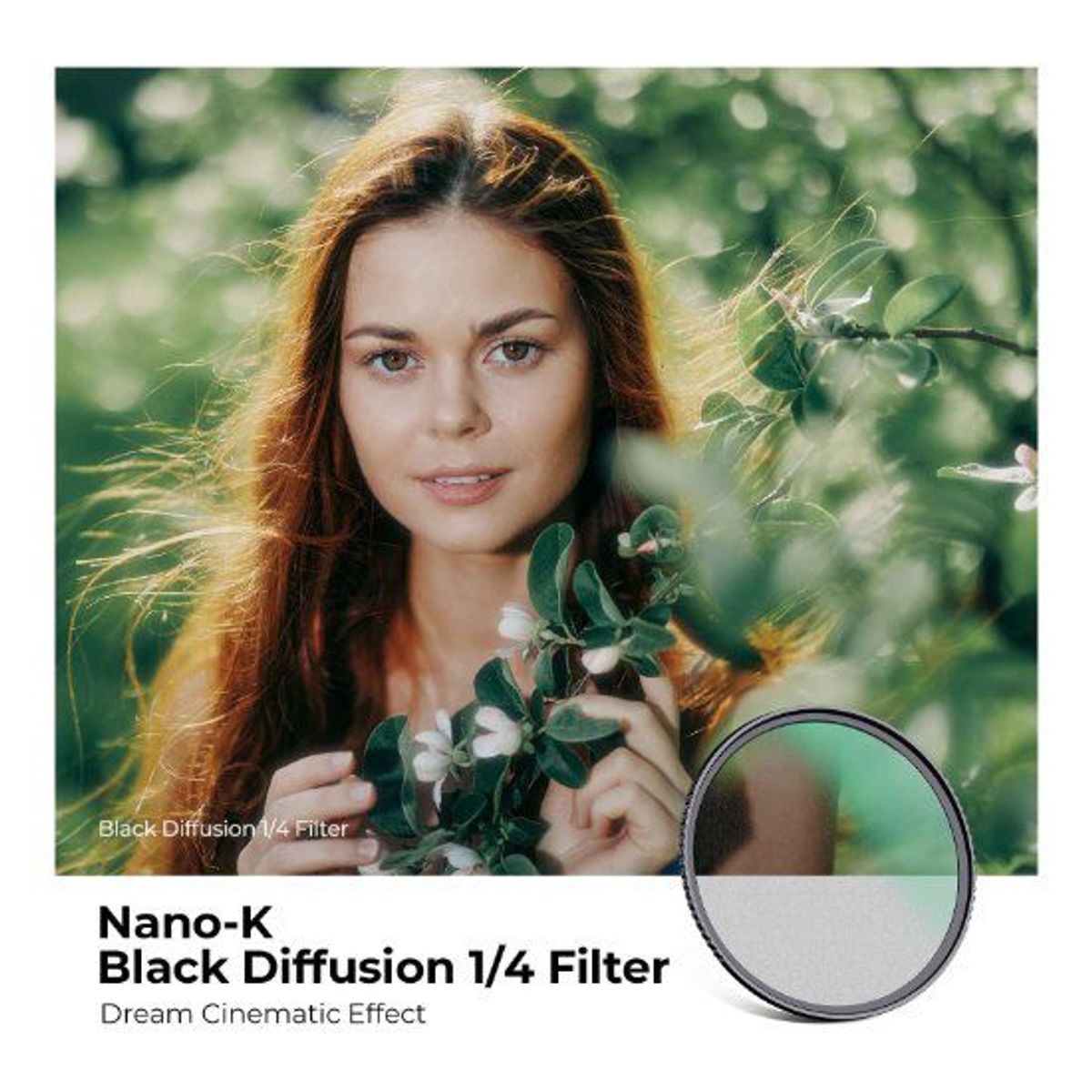 GENERICO - Filtro Black Promist 82mm de 18 Serie K K&F Concept