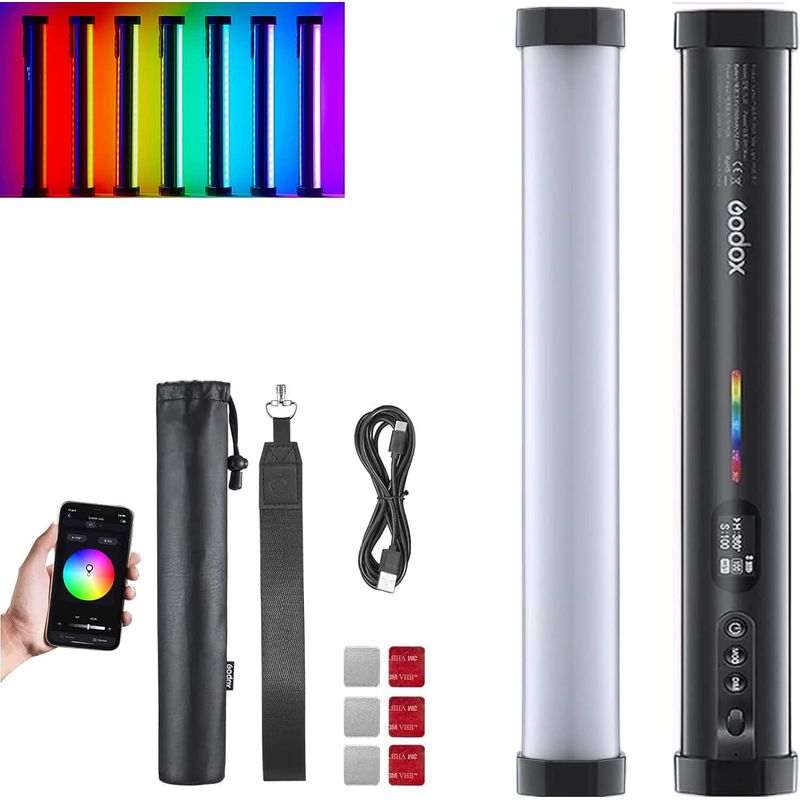 GODOX - Godox TL30 RGB Luz Led de Tubo