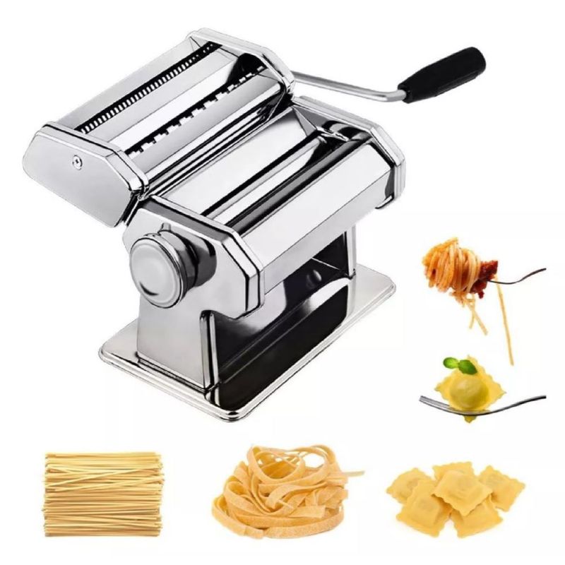ZHOPI CO - Maquina Molino Hacer Pasta Spaguetti Manual Grosor Ajustable