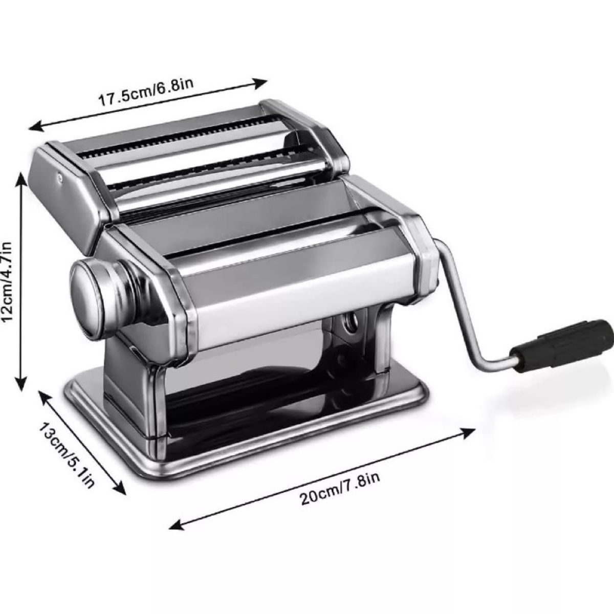 ZHOPI CO - Maquina Molino Hacer Pasta Spaguetti Manual Grosor Ajustable